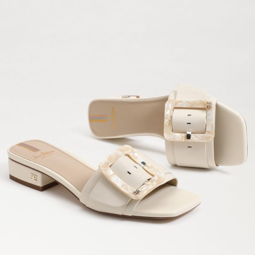 NIB Sam Edelman Slide Sandal (Ivory)